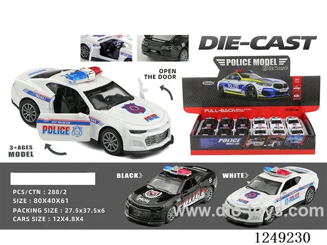 1：32 pull back alloy car 12PCS