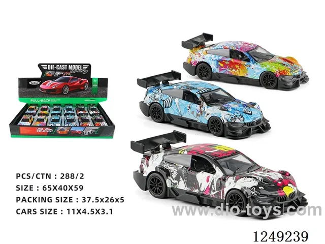 1：36  pull back alloy car 12PCS