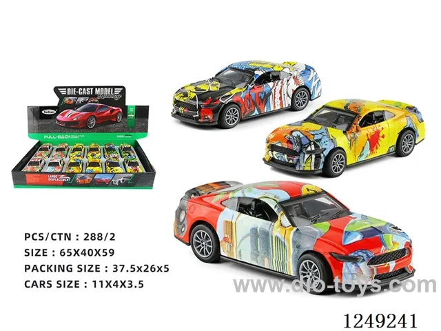 1：36  pull back alloy car 12PCS