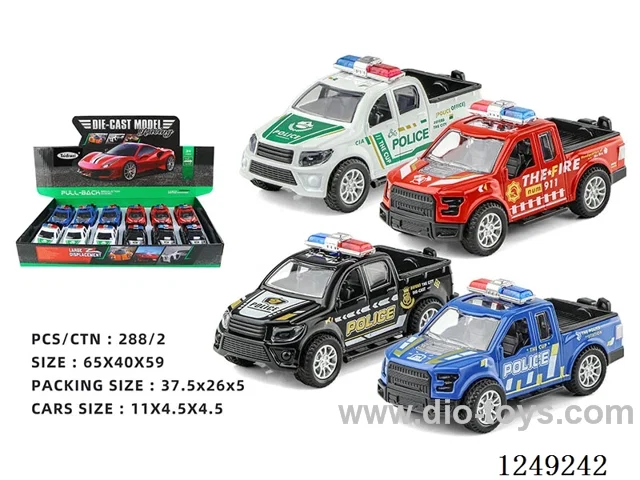 1：36  pull back alloy car 12PCS