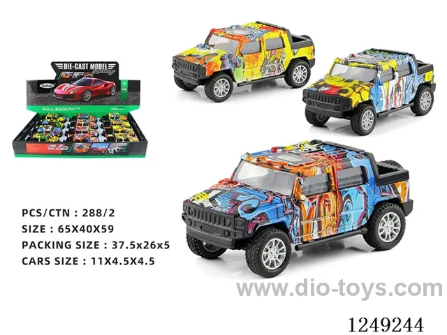 1：36  pull back alloy car 12PCS