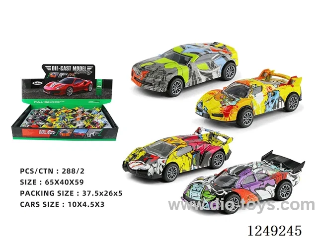 1：36  pull back alloy car 12PCS