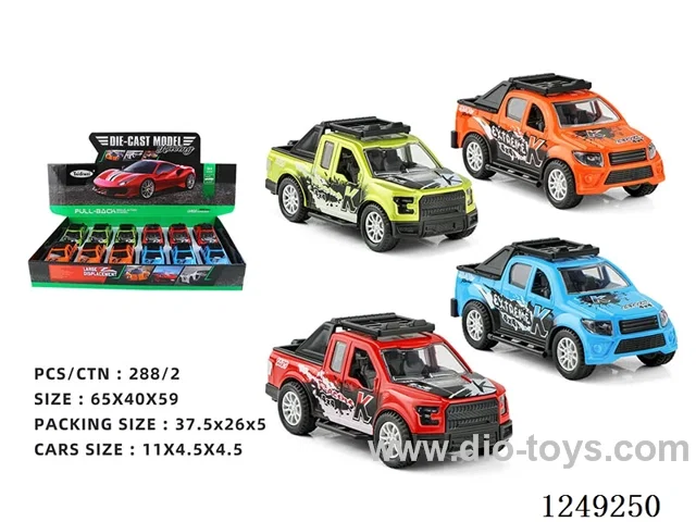 1：36  pull back alloy car 12PCS