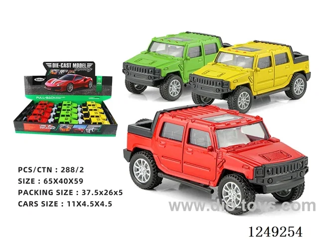 1：36  pull back alloy car 12PCS