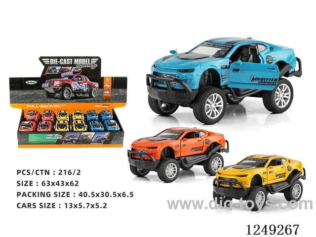1：32 pull back alloy car 12PCS