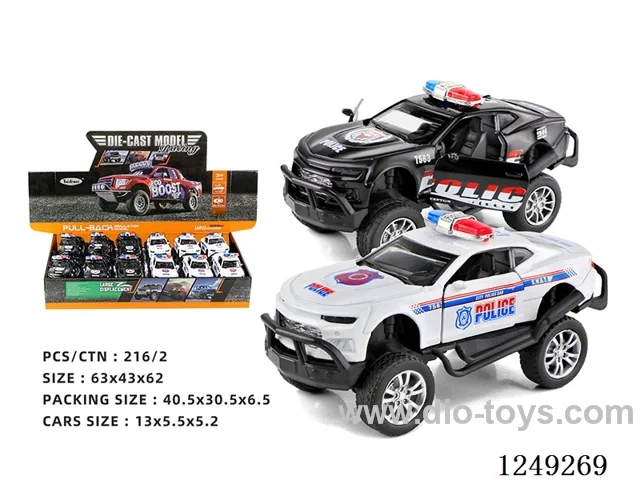 1：32 pull back alloy car 12PCS