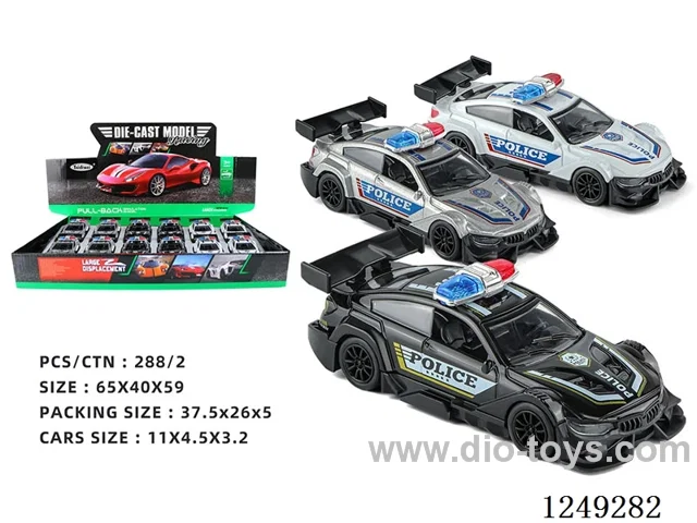 1：36  pull back alloy car 12PCS