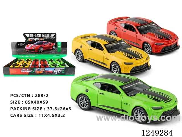 1：36  pull back alloy car 12PCS
