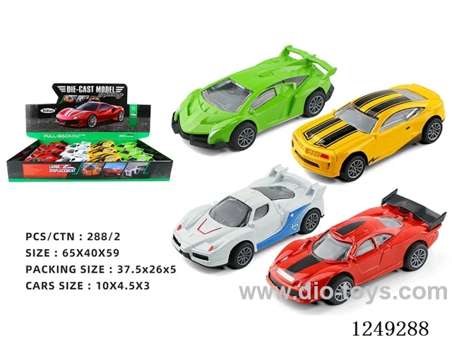 1：36  pull back alloy car 12PCS