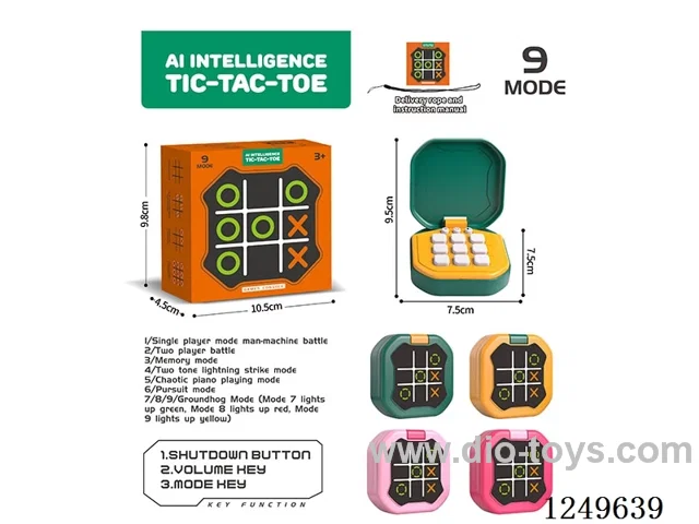 Tic-tac-toe game machine
