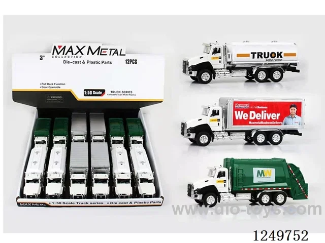 1:50 pull back alloy car 12PCS