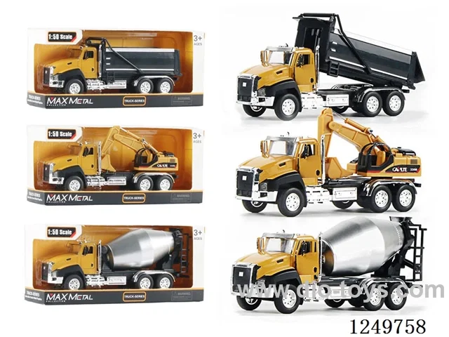 1:50 pull back alloy car W L/M