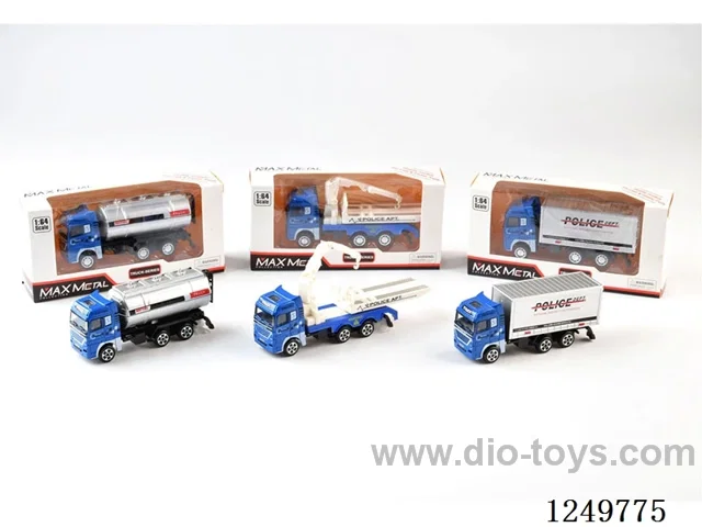 free wheel alloy car 3 mixed - optional model