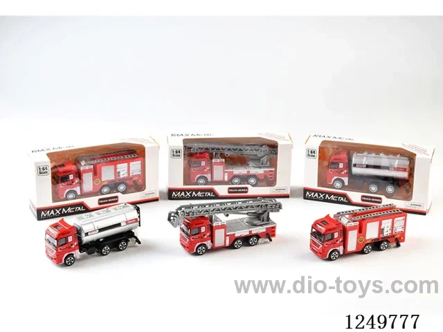 free wheel alloy car 3 mixed - optional model
