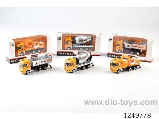 free wheel alloy car 3 mixed - optional model