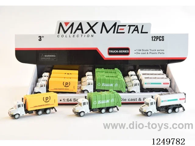 pull back alloy car 3 mixed - optional model 12PCS