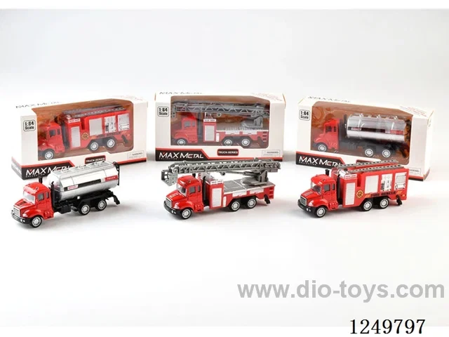 free wheel alloy car 3 mixed - optional model