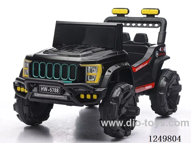 Children's Car - 6V 4Ah Battery x2 380# Dual Drive Hard Seat Hard Wheels