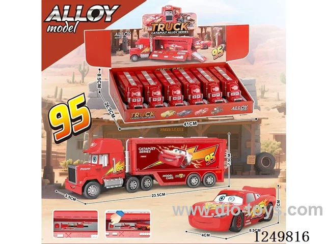 1:28 pull back alloy car