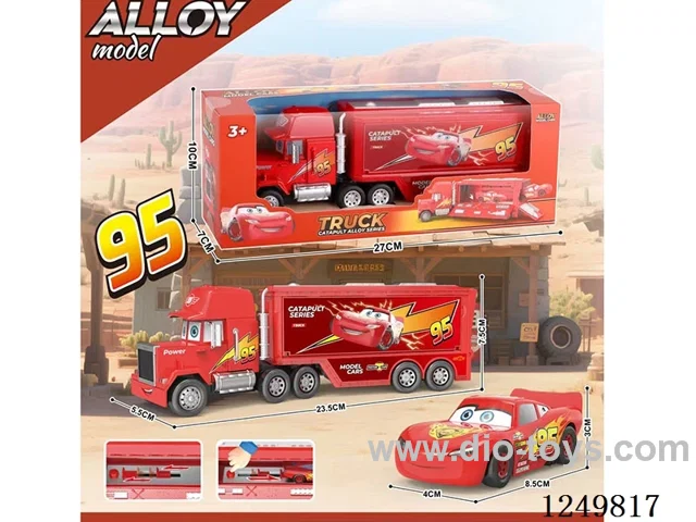 1:28 pull back alloy car
