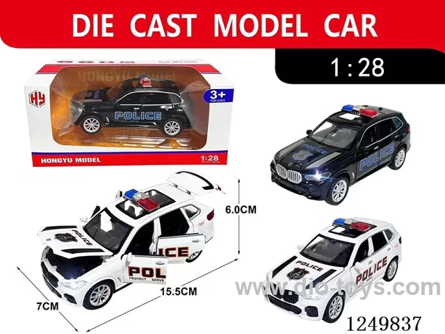1:28 pull back alloy car