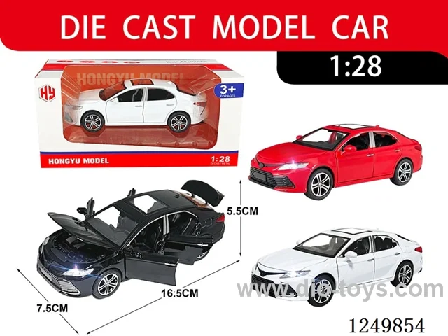 1:28 pull back alloy car