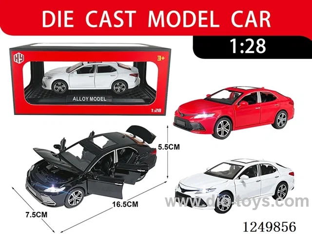 1:28 pull back alloy car