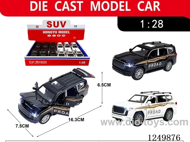 1:28 pull back alloy car 12PCS
