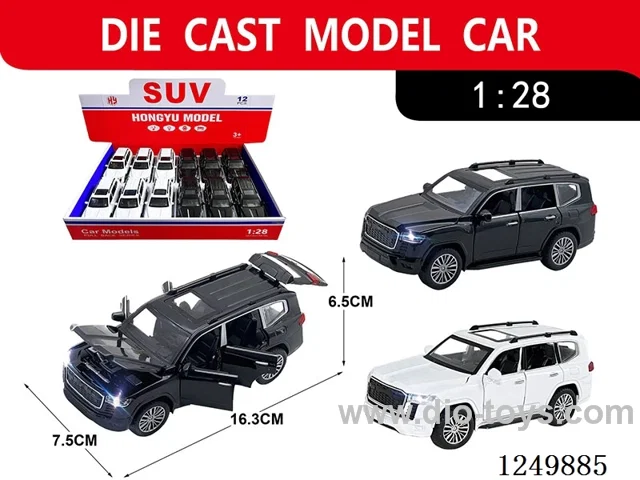 1:28 pull back alloy car 12PCS