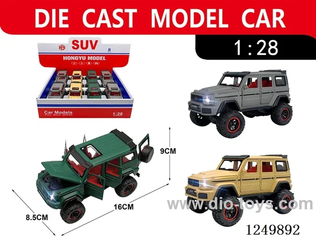 1:28 pull back alloy car 12PCS