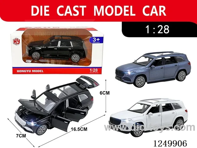 1:28 pull back alloy car