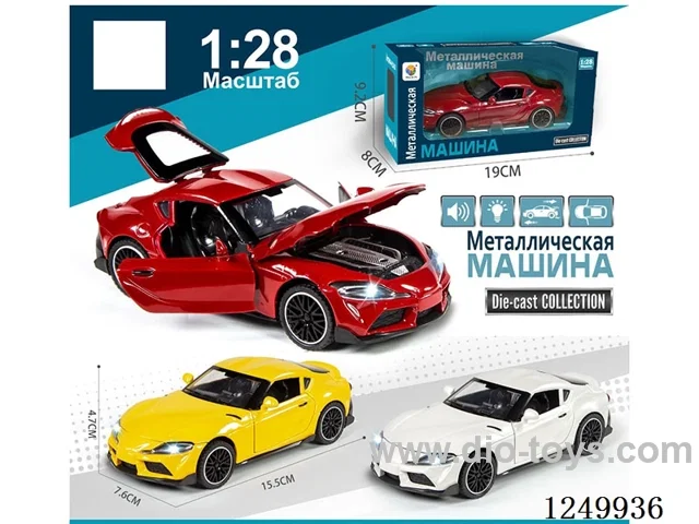 1:28 pull back alloy car W L/M