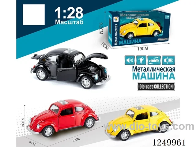 1:28 pull back alloy car W L/M