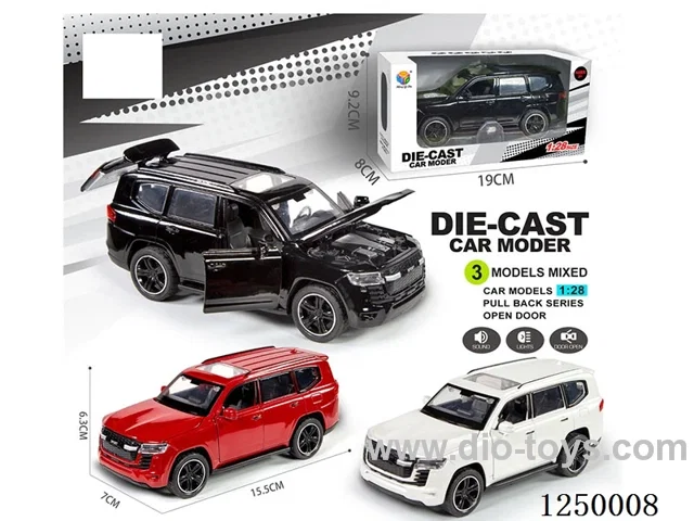 1:28 pull back alloy car W L/M