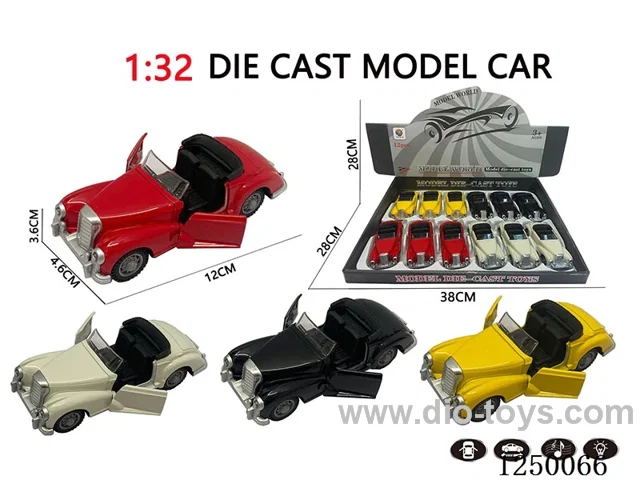1:32 pull back alloy car W L/M 12PCS