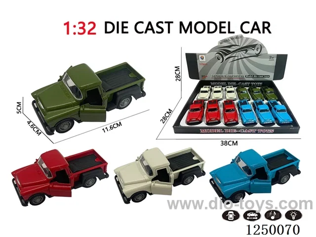 1:32 pull back alloy car W L/M 12PCS