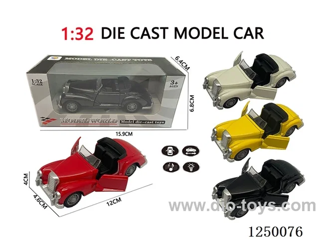 1:32 pull back alloy car W L/M