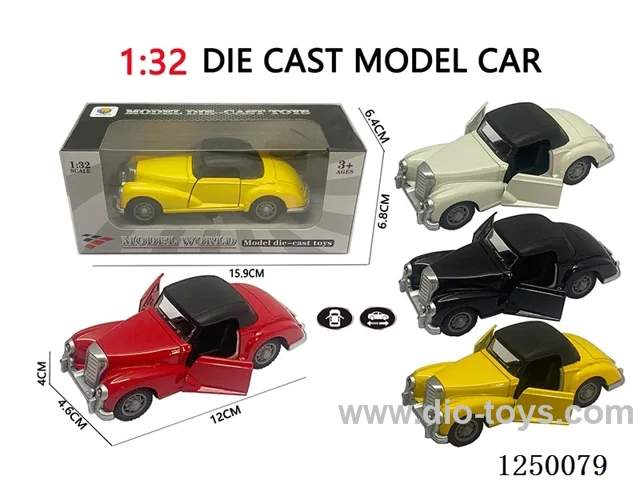1:32 pull back alloy car