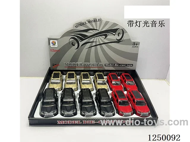 1:32 pull back alloy car W L/M 12PCS