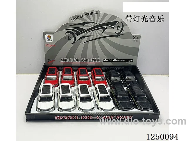 1:32 pull back alloy car W L/M 12PCS