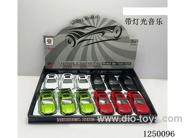 1:32 pull back alloy car W L/M 12PCS