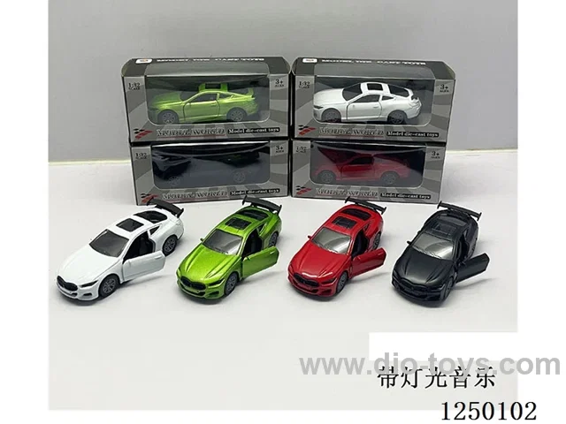 1:32 pull back alloy car W L/M