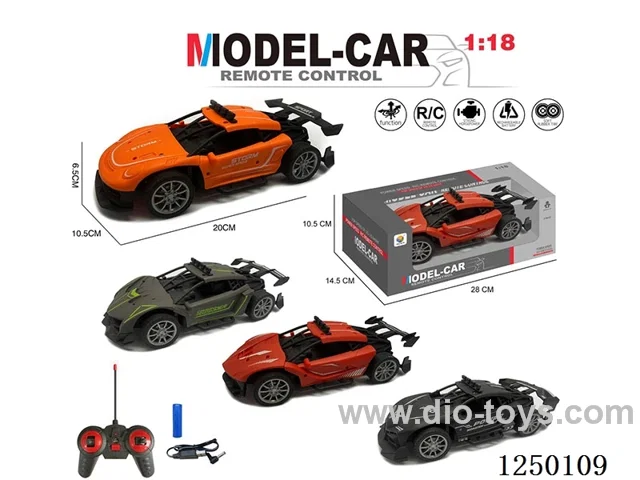 1:18 27MHZ 4ch RC car included battery