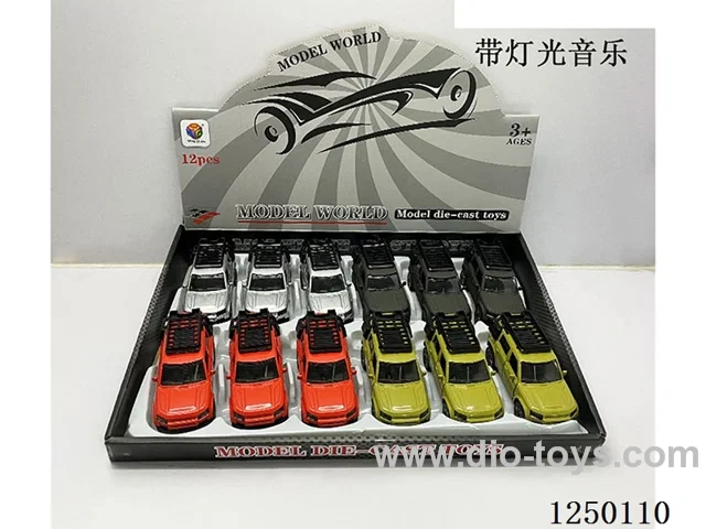 1:32 pull back alloy car W L/M 12PCS