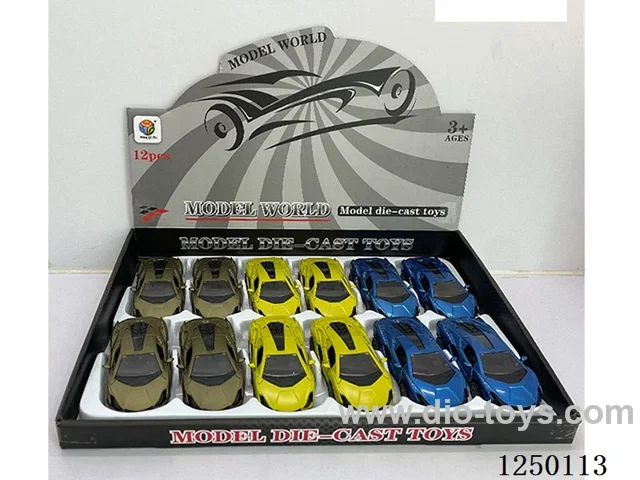 1:32 pull back alloy car 12PCS