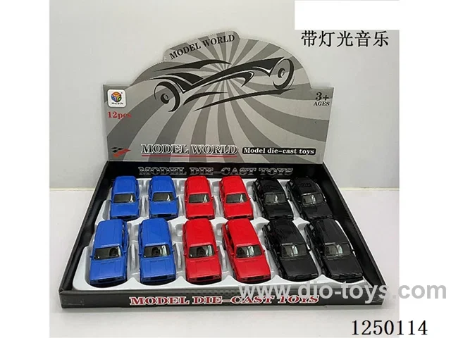 1:32 pull back alloy car W L/M 12PCS