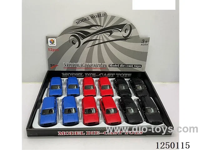 1:32 pull back alloy car 12PCS