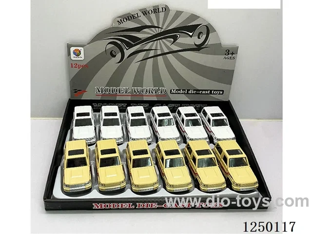 1:32 pull back alloy car 12PCS