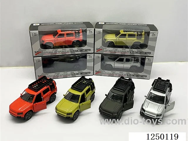 1:32 pull back alloy car
