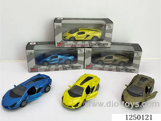 1:32 pull back alloy car